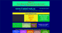 Desktop Screenshot of cookscreek.ca