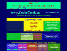 Tablet Screenshot of cookscreek.ca